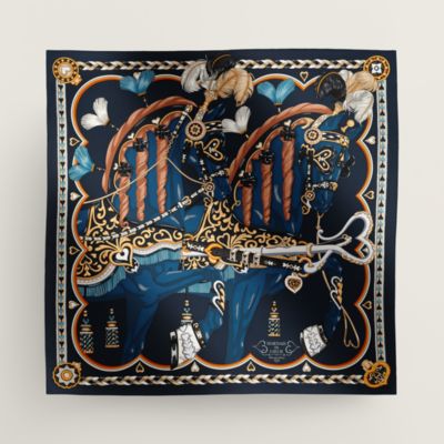 国内発送【HERMES】スカーフ カレ 90 《アルネ・ドゥ・クール